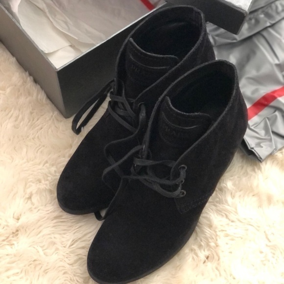 PRADA suede wedge boots - Picture 3 of 8